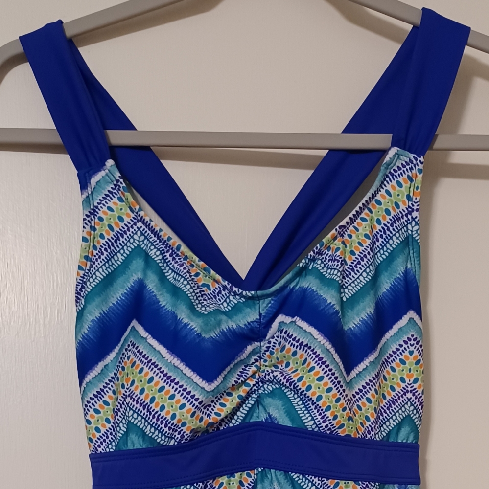 Sleeveless Geometric Print Dress by Title Nine